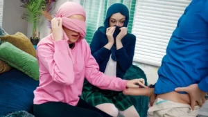 HijabHookup – Ruby Moon, Jade Valentine – Two Hijabis Are Better Than One – BFFs Learn To Fuck Like American Women - MyPornerLeak