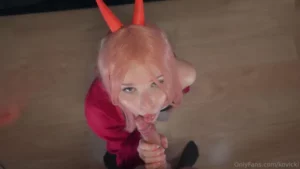 Kovicki Gets Her Pussy Creampied After A BJ - MyPornerLeak