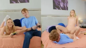 Lily Larimar Rides Cock After Playing Video Games - MyPornerLeak