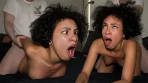 Ebony Teen’s First Rough Hardcore Encounter - MyPornerLeak
