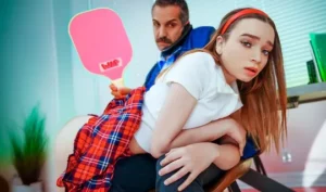 Spanked a young student and then fucked her juicy hole - MyPornerLeak