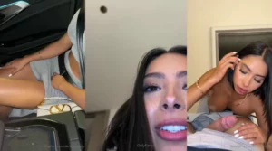 Daniela Antury Gives A BJ While In The Car - MyPornerLeak