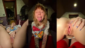 Finnisfine Teases Her BF With Her Ass And Pussy - MyPornerLeak