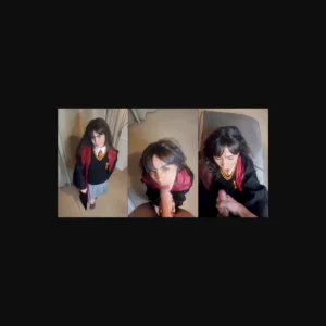Littleleah100 Gives Head As Hermione - MyPornerLeak