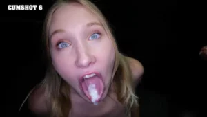 Mckenna Lynn Takes Cumshots At A Glory Hole - MyPornerLeak