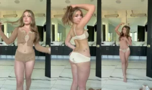 Piper Rockelle Strips In The Bathroom And Shakes Her Ass - MyPornerLeak