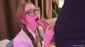 Teacher Finishes On Yuiwoo’s Mouth After Pounding - MyPornerLeak