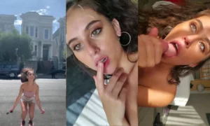 Violet Summers With Milk Shots in Her Face - MyPornerLeak