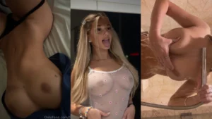 Breckie Hill Teasing In The Shower Video Leaked - MyPornerLeak
