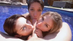 Jill Palmer, DirtyDallas1 & Lily Kawaii’s Pool Foursome - MyPornerLeak