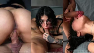 Mallylune Blows And Rides Her Man’s Cock - MyPornerLeak