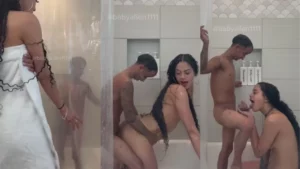 Baby Alien Fucks Ari In The Shower Video Leaked - MyPornerLeak