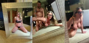 Brooklyn Chase Gets Fucked In Front Of The Mirror - MyPornerLeak