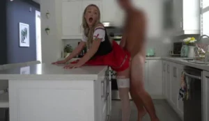 Maid Gwen Gwiz Gets Paid To Fuck Her Boss - MyPornerLeak